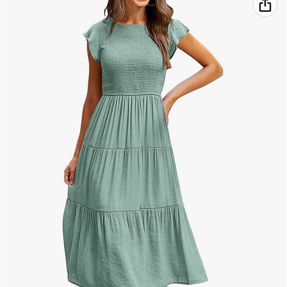 KYL MIDI SIMMER DRESS - Picture 4 of 5